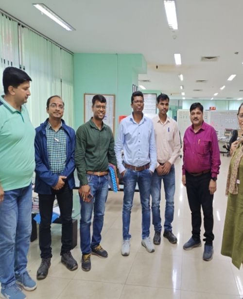 Control room visit, Marwa Thermal Power Plant, Janjgir-Champa
