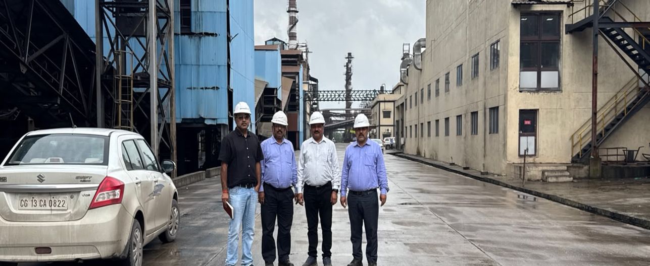 Plant inspection, Raigarh, Chhattisgarh